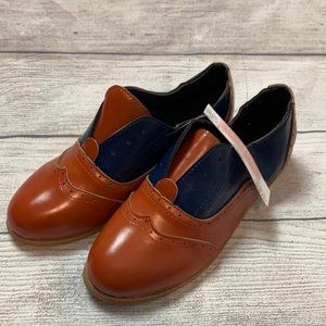 Colorful slip on dress shoes size 37 size 5M